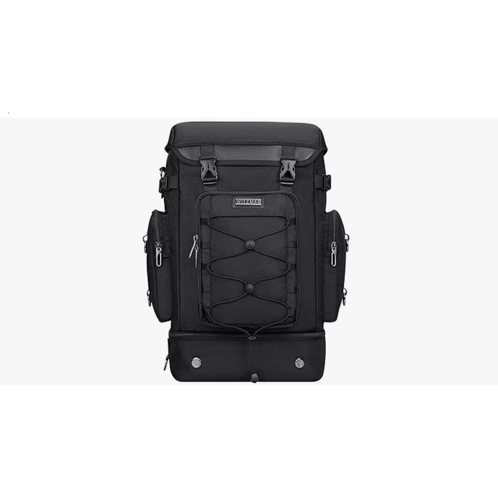 WITZMAN 40L TSA Approved Carry On Travel Backpack & Duffle Sleek Tactical New